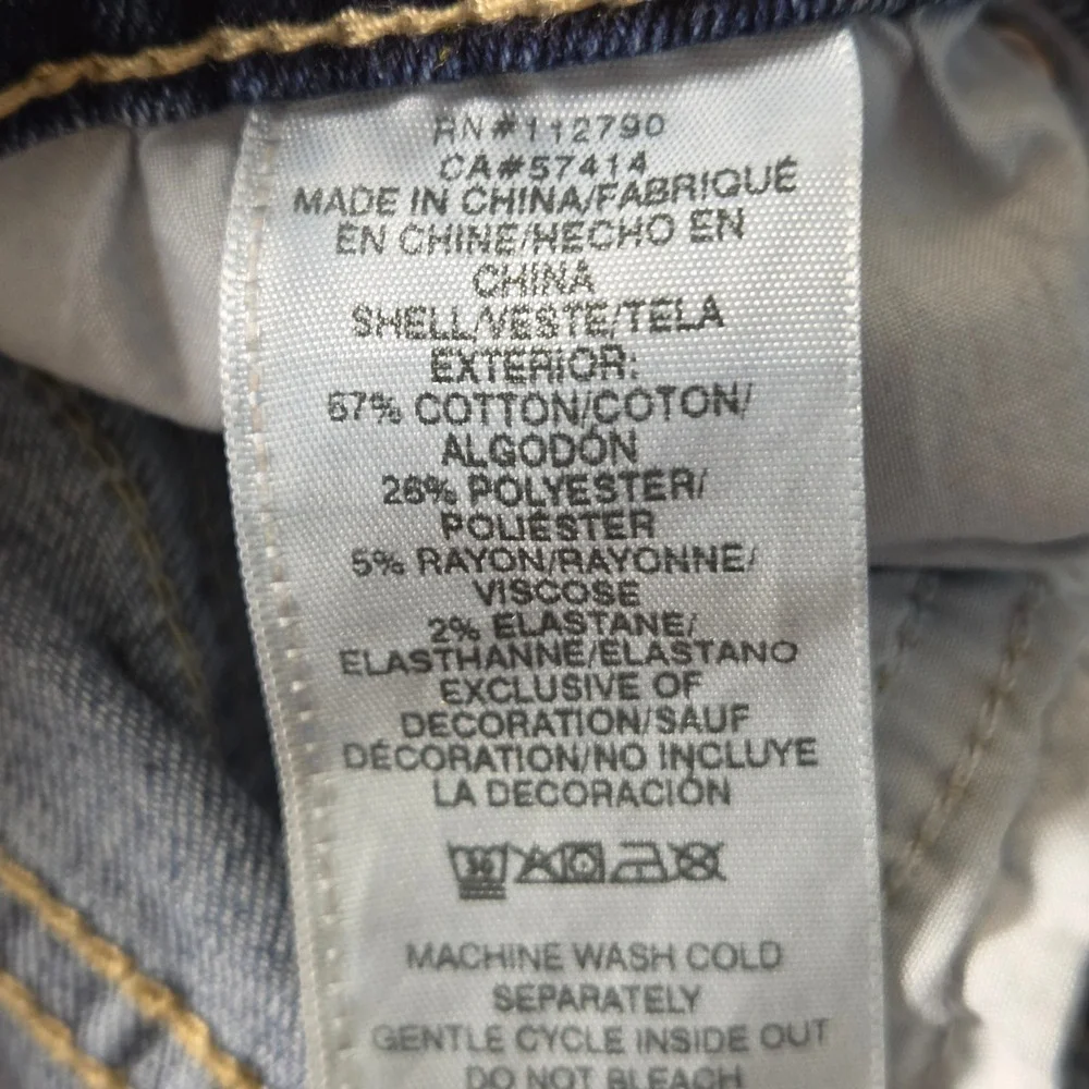 True Religion Billy Relaxed Bootcut Jeans 32x33 Cotton Blend Streetwear Western